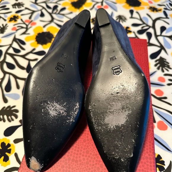 Donald J Pliner Jeri-KS Pump Blue Suede - Picture 7 of 7